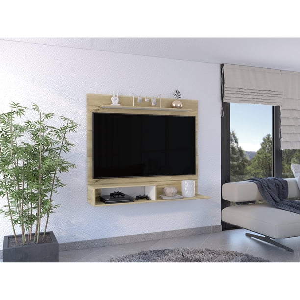 Panel TV 55" Beijing 120x140x31,5 Cm Duna Y Blanco