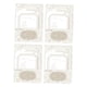 thumbnail image 1 of 4 Piezas De Papeles De álbum De Recortes Artísticos Con Notas En Relieve Para Fiestas, Celebraciones, Eventos, Color Albaricoque Claro, 1 of 4