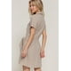 thumbnail image 2 of Vestido Mini con Efecto Lino, Botones y Lazo Lateral, 2 of 5