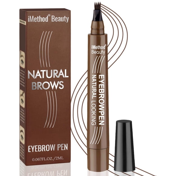 Lápiz para cejas iMethod Upgrade Tattoo, resistente al agua, color marrón oscuro