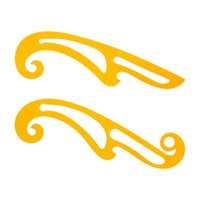 Bothyi - Herramienta De Plantilla De Dibujo De Regla Curva Francesa Para Diseño Artesanía Estilo Artístico C