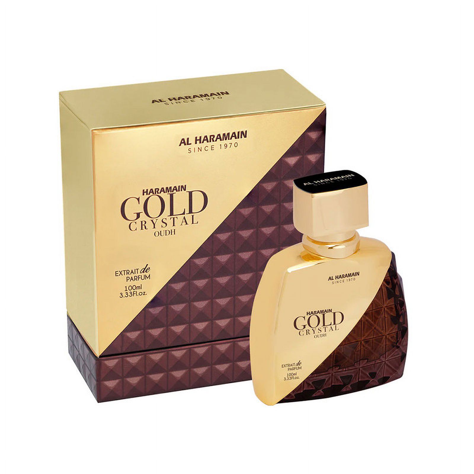Al Haramain - Perfume Gold Crystal Oudh Extrait De Parfum 100 Ml