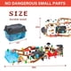 thumbnail image 3 of Juego De Trenes De Madera 100 Unidades Para Niños De 3 A 7 Años Con Rieles Y Accesorios, 3 of 7