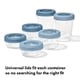 thumbnail image 3 of Contenedor OXO Good Grips Twist & Stack 1.2L - Paquete de 2, 3 of 8