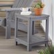 thumbnail image 2 of Keter Mesa auxiliar Adirondack Deluxe - Gris, 2 of 2