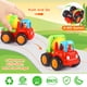 thumbnail image 2 of Coches Toy ORWINE con motor de fricción por inercia para niños pequeños de 18 m o más, 4 unidades, 2 of 9