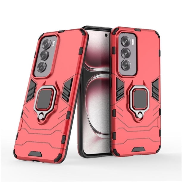 FOXDOCK Funda Antigolpes para OPPO Reno 12 Pro 5G – Protección Total con Soporte y Diseño Robusto