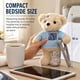 thumbnail image 4 of Oso de Peluche SHSEEN 25 cm Pierna Rota – Mensaje “Sé Valiente”, 4 of 8