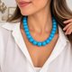 thumbnail image 1 of Collar Balloon Chicle Chunky De Cuentas Grandes Unisex azul 22, 1 of 3