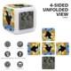 thumbnail image 3 of Johnny Bravo theme 7 colors Alarm Clock Digital LED Alarm Clock Gifts for kids friends family, 3 of 6