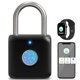 thumbnail image 1 of Candado de huellas dactilares Pothunder, candado inteligente USB recargable, 1 of 9