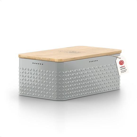 Caja de pan LARS NYSØM 34x20x13 cm Acero inoxidable