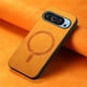 thumbnail image 3 of Magnetic Slim Case for Google Pixel 9 Pro XL with Camera Guard & Anti-Scratch Back Yellow, 3 of 6
