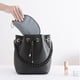 thumbnail image 5 of Bolsa de maquillaje de media luna, bolsa de mano, bolsa de maquillaje de viaje para mujer y niña, 5 of 5