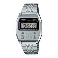 Reloj Casio A1100D-1Df Acero Unisex Plateado Plateado