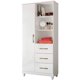 thumbnail image 3 of Closet Sofia 1 Puertas 3 Cajones Blanco, 3 of 3