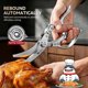 thumbnail image 2 of MAD SHARK Heavy Duty Poultry Shears, tijeras de cocina con resorte, 2 of 3