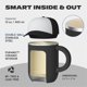 thumbnail image 3 of Asobu Taza Happy Hat – Taza aislada de acero inoxidable de 355 ml con tapa con forma de gorro – Revestimiento interior de cerámica – A prueba de derrames y diseño ergonómico para casa y viaje (Negro), 3 of 9