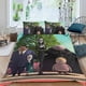 thumbnail image 2 of La Familia Addams 3 Conjunto de sábanas temático, trío de piezas, cómodo y amigable con la piel, diseño único, regalo de decoración para el hogar para familiares, amigos y fans,173cm *218cm, 2 of 6