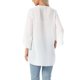 thumbnail image 3 of INSPIRE CHIC Blusa de Mujer con Mangas de Campana 3/4, Cuello en V, Dobladillo Asimétrico, Casual Elegante, Talla M, Blanca, 3 of 6