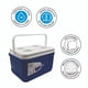 thumbnail image 5 of Cooler Nevera Portátil Eco Chiller 14 Litros Azul, 5 of 8