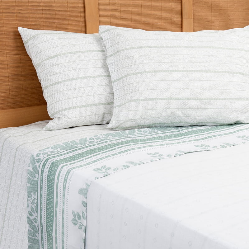 Sábana Mashini 180 Hilos Super King Selva