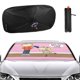 thumbnail image 1 of Charlie y Lola Sombrilla Solar para Auto - Protector de Parabrisas Plegable | Cortina Solar Delantero | Bloqueo UV y Aislamiento de Calor 133x73cm, 1 of 6