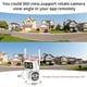 thumbnail image 2 of Cámara Seguridad ESCANU Doble Lente 2K 360° WiFi Exterior, 2 of 3