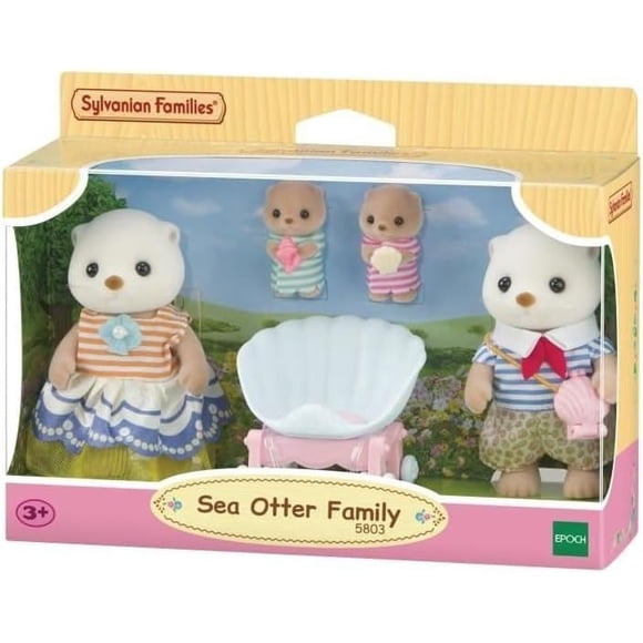 Sylvanian Families Familia De Nutrias Marinas