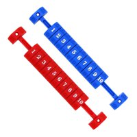 Magideal - Contadores De Marcador De Futbolín Universales, 2 Uds., Unidades De Puntuación Para Accesorios De Máquinas De Fútbol, Artículos Deportivos, Piezas De