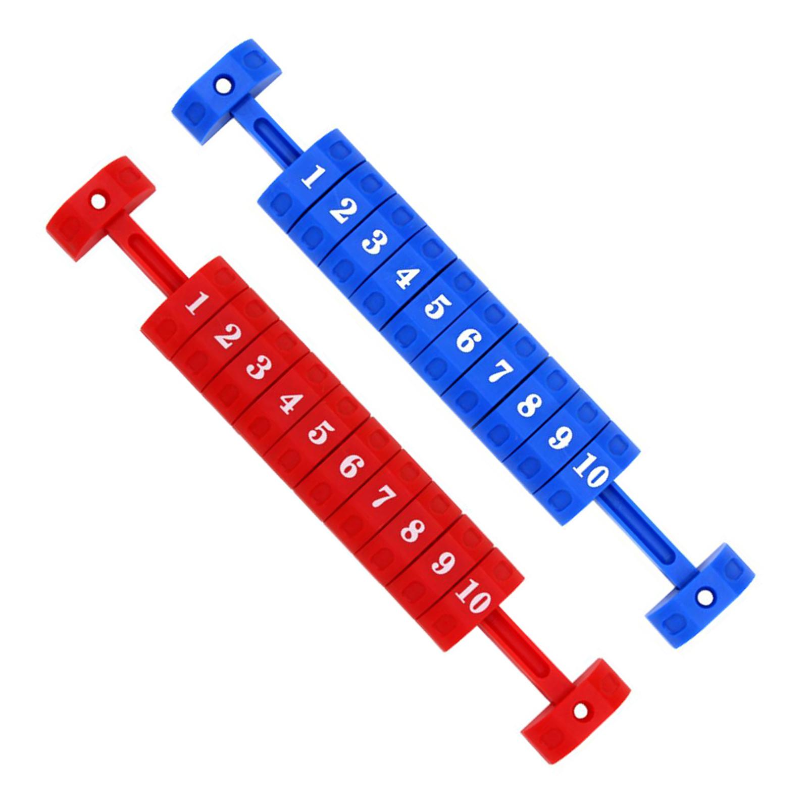 Magideal - Contadores De Marcador De Futbolín Universales, 2 Uds., Unidades De Puntuación Para Accesorios De Máquinas De Fútbol, Artículos Deportivos, Piezas De
