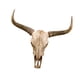 thumbnail image 3 of Escultura De Pared Con Cabeza De Toro Y Calavera, Obra De Arte Artesanal Para Chimenea, Galería, Granja, Estilo A, 3 of 5