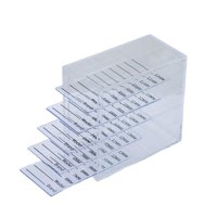 Ioensy - Caja De Almacenamiento De Pestañas De 5 Capas, Organizador De Maquillaje Para Cosméticos De Maquillaje Transparente