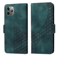 Carcasa Foxdock Iphone 11 Pro Max De Cuero Pu, Diseño Acolchado Clásico, Protección Contra Caídas Y Rayones
