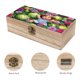 thumbnail image 3 of Cabbage Patch Kids Caja Organizadora de Madera Rústica - Caja Decorativa Multifuncional para Escritorio, Hogar, Oficina, Joyas y Manualidades, 3 of 6
