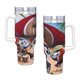 thumbnail image 4 of Johnny Puff Vaso aislado de acero inoxidable con asa, diseño temático, regalo para familia, amigos y fans; incluye pajita y encaja en el portavasos estándar, 40 oz, 4 of 6
