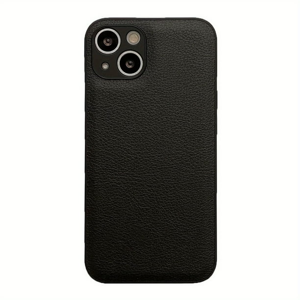 Leather Texture Shockproof Case For IPhone 14 13 12 11 Pro Max 14Plus Soft Full Camera Protection Cover