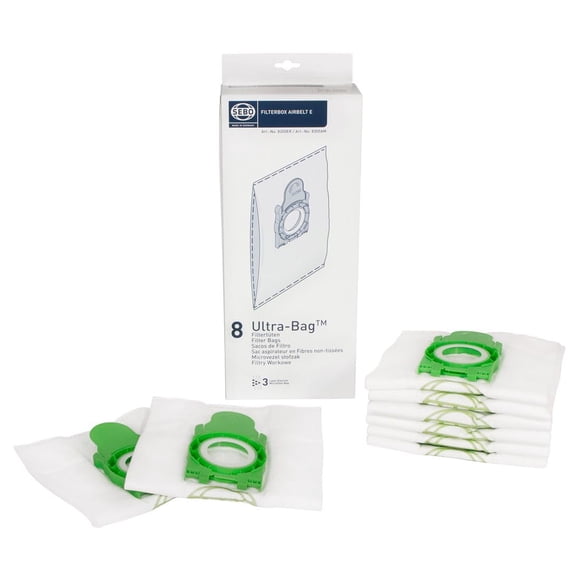 Aspiradora Sebo Airbelt 8300ER Filterbox E E con 8 bolsas