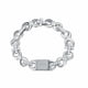 thumbnail image 1 of Pulseras de Oro para Hombre Cadena de Pulsera de Diamante Simulado 5A CZ Pulsera de Plata Esterlina 925 Eslabón 7-8.5 Pulgadas, 1 of 5
