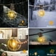 thumbnail image 2 of 106ft/86ft/56ft/42ft/30ft/18ft G40 LED String Lights Outdoor Terrace Lamp, Waterproof Chandelier, E12 Socket, Black Lines, Earth Party Garland String Bulbs, Outdoor Garden Wedding Lights, Outdoor Chri, 2 of 3