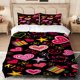thumbnail image 1 of Sweet Decorative Pattern Printed Set Soft Polyester Fabric Digital Print, 1 of 5