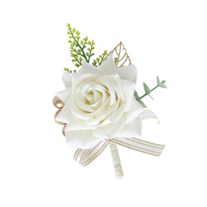 Magideal - De Ramillete De Rosas, Ramillete De Muñeca, De Mano, Juego De Boutonniere De Rosas Para Boda, Graduación, Honor, Her , Cuerpo
