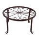 thumbnail image 2 of Soporte para macetas de metal Soporte para macetas de hierro Pote para jarrones Estante Bronce, 2 of 5