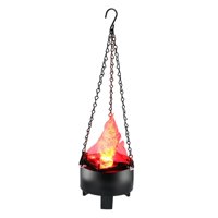 Ioensy - Lámpara De Mesa Con Llamas De Fuego Artificiales 3D, Luz Nocturna Para Vacaciones, Cumpleaños, 13Cm