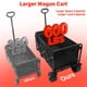 thumbnail image 3 of Carrito plegable tipo wagon micieitie, capacidad de 600 kg, con frenos, 3 of 8