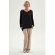 thumbnail image 4 of Polera Mujer Con Detalle Macramé Negro, 4 of 4