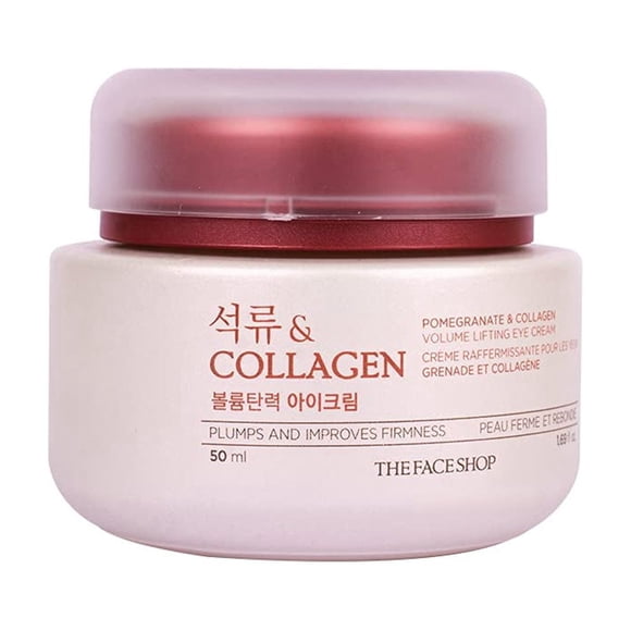 Crema para ojos The Face Shop Granada y colágeno 50 ml