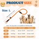 thumbnail image 2 of Collar de Entrenamiento Antitirones Ajustable para Perros Uxcell con Tope L-26" Naranja, 2 of 7