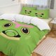 thumbnail image 1 of Caterpie Bed Duvet Cover Funny Anime Cartoon Bedding Sets Lightweight 3 Piece Comforter Sets, 1 of 5