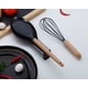 thumbnail image 5 of Reposacucharas negro mate, soporte de acero inoxidable para estufa, soporte para utensilios de cocina (1 unidad de 9,5 pulgadas), 5 of 5
